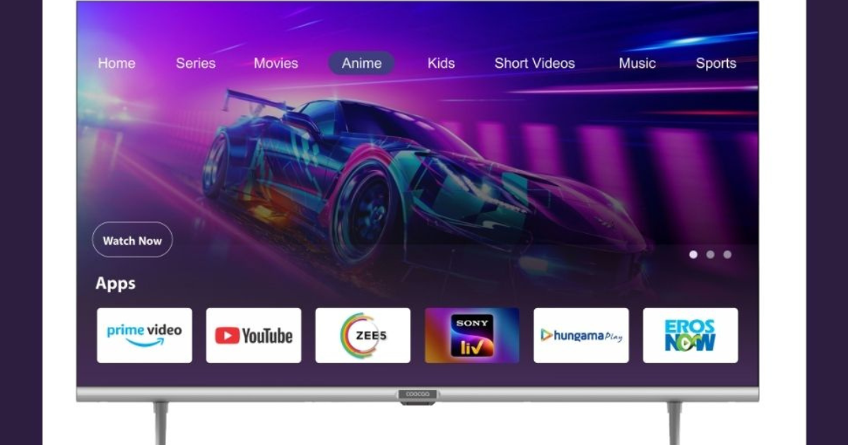 Go frameless with superfast Coolita OS 2.0 - Coocaa launches Coolgo Smart TV